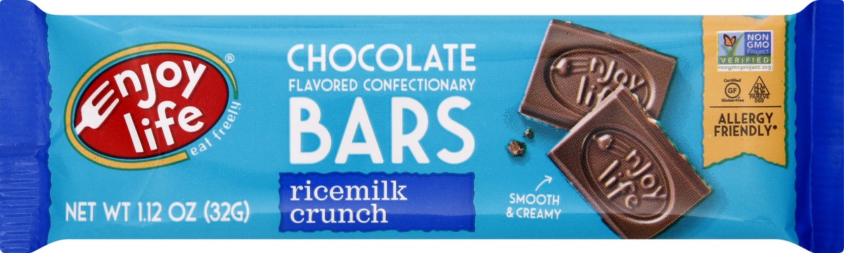 slide 1 of 11, Enjoy Life Ricemilk Crunch Chocolate Bars 1.12 oz, 1.12 oz