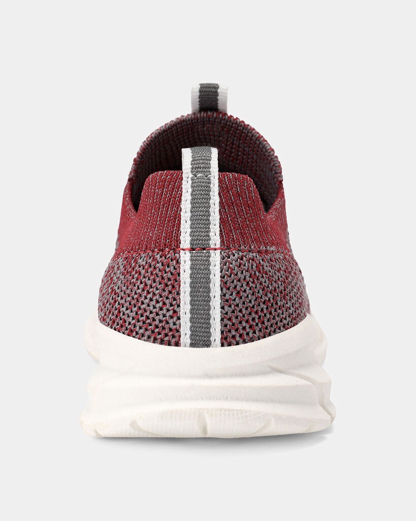 slide 3 of 6, Carter's Toddler Boy Pull-On Athletic Sneakers - Red/Grey Red 7, 1 ct