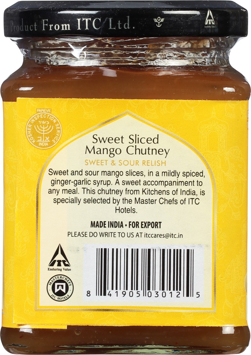 slide 9 of 11, Kitchens of India Mild Sweet & Sour Relish Sweet Sliced Mango Chutney 10.5 oz, 10.5 oz