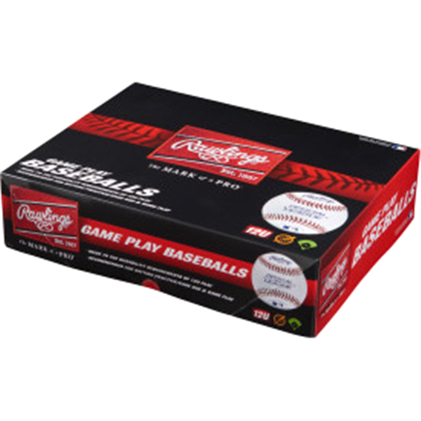 slide 1 of 1, Rawlings R12U Little League Baseball, 2 ct