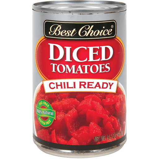 slide 1 of 1, Best Choice Diced Tomatoes For Chili, 14.5 oz