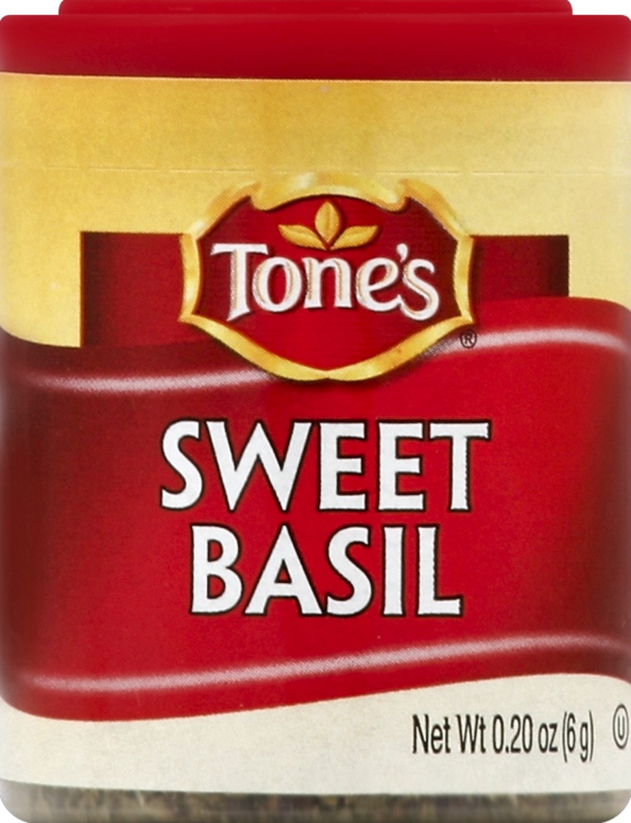 slide 2 of 2, Tone's Sweet Basil 0.2 oz, 0.2 oz