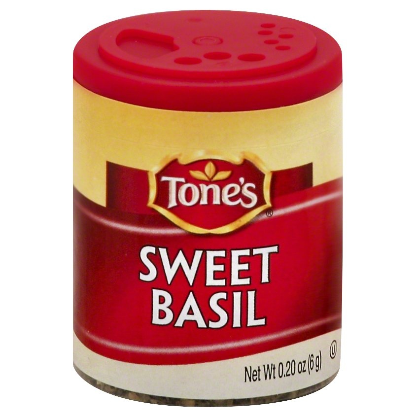 slide 1 of 2, Tone's Sweet Basil 0.2 oz, 0.2 oz