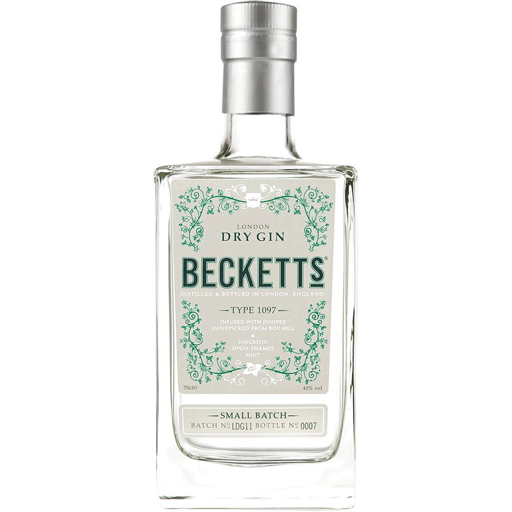 slide 1 of 1, Becketts Beckett's Type 1097 London Dry Gin, 750 ml