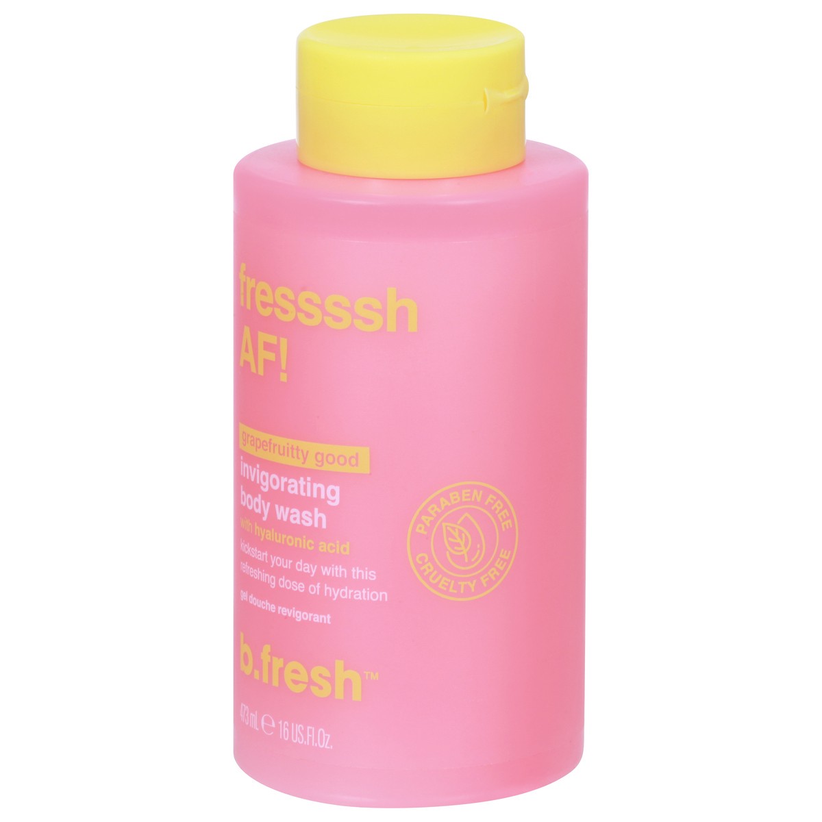 slide 11 of 12, b.fresh Grapefruitty Good Invigorating Body Wash with Hyaluronic Acid 16 fl oz, 1 ct