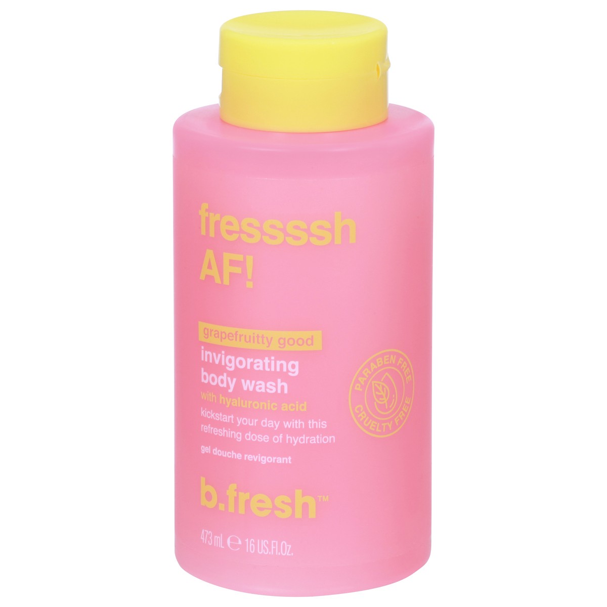slide 2 of 12, b.fresh Grapefruitty Good Invigorating Body Wash with Hyaluronic Acid 16 fl oz, 1 ct