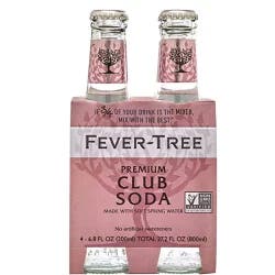 Fever-Tree Club Soda - 4 ct