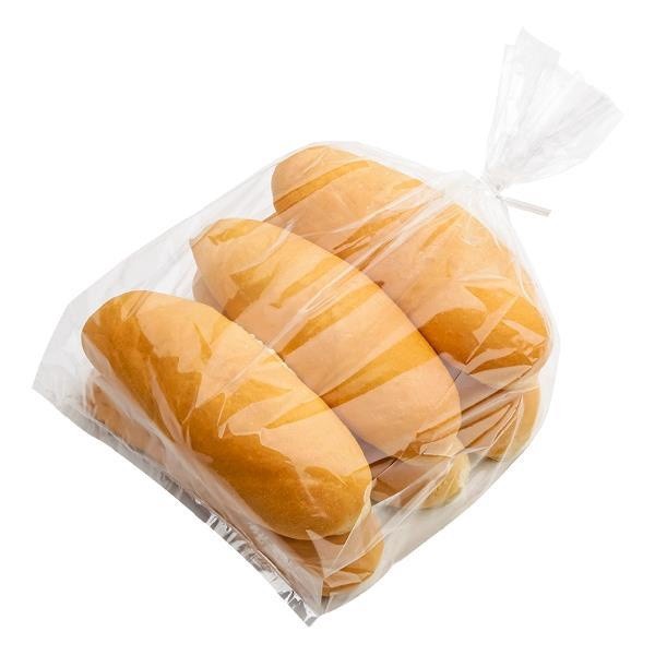 slide 1 of 1, Hy-Vee Brat Buns 6 Count, 10 oz
