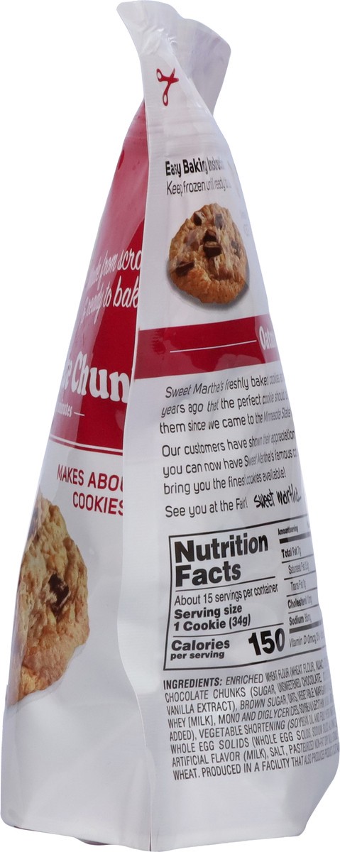 slide 5 of 13, Sweet Martha's Cookie Jar Oatmeal Chocolate Chunk Cookie Dough 20 oz,