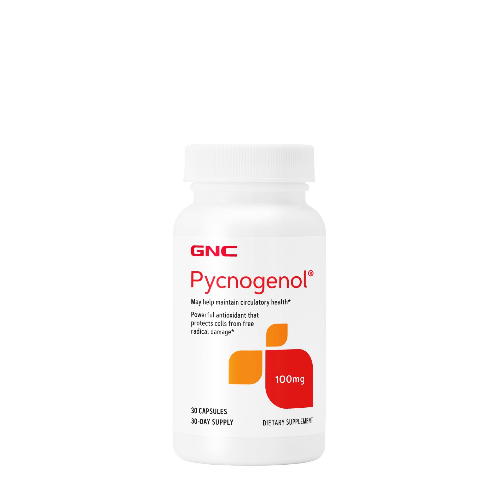 slide 1 of 1, GNC Pycnogenol 100 MG, 30 ct