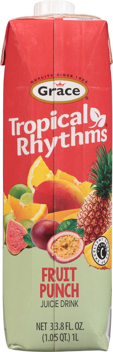 slide 12 of 12, Grace Tropical Rhythms Fruit Punch Juice Drink - 33.8 fl oz, 33.8 fl oz