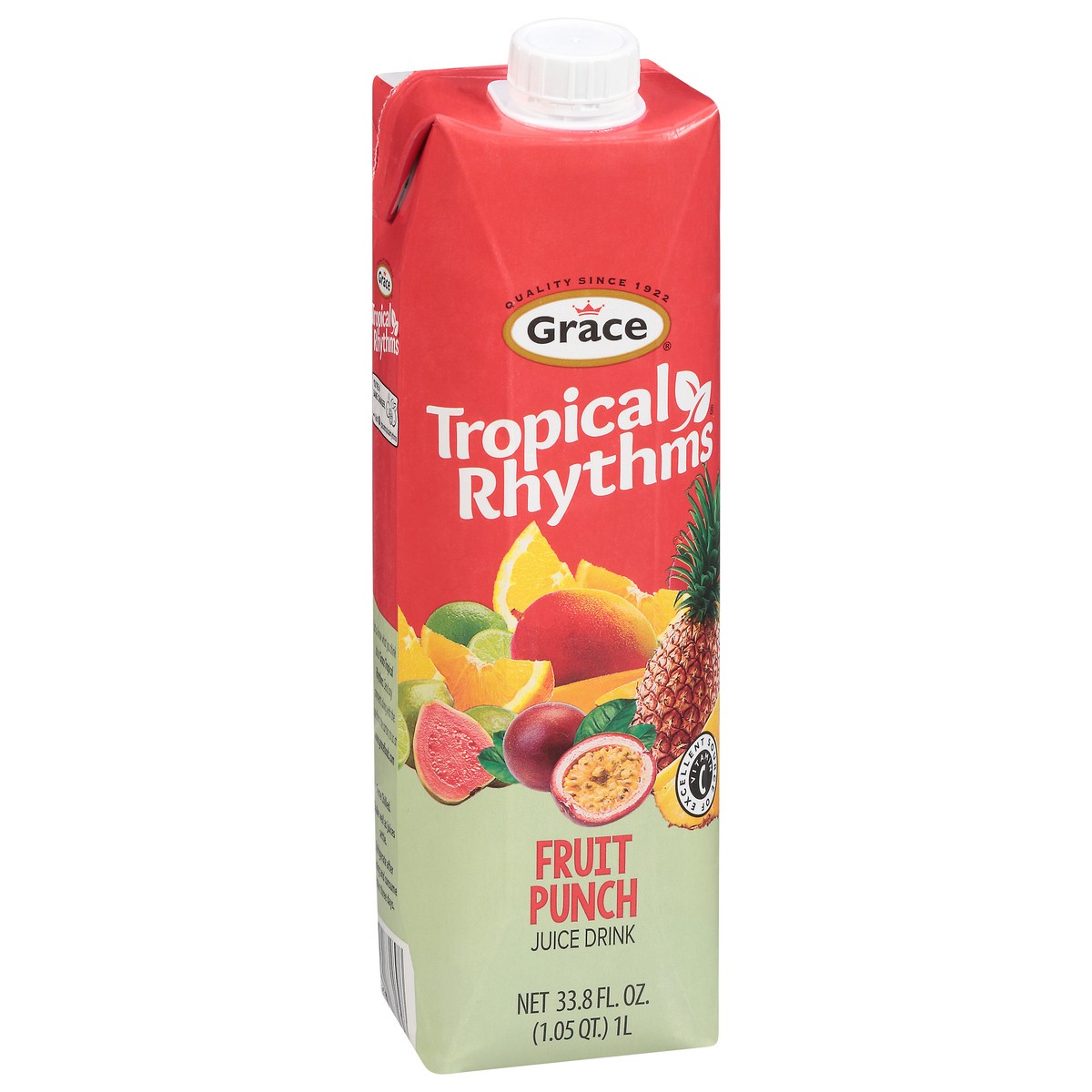 slide 6 of 12, Grace Tropical Rhythms Fruit Punch Juice Drink - 33.8 fl oz, 33.8 fl oz