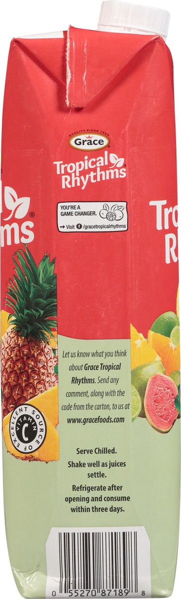 slide 4 of 12, Grace Tropical Rhythms Fruit Punch Juice Drink - 33.8 fl oz, 33.8 fl oz