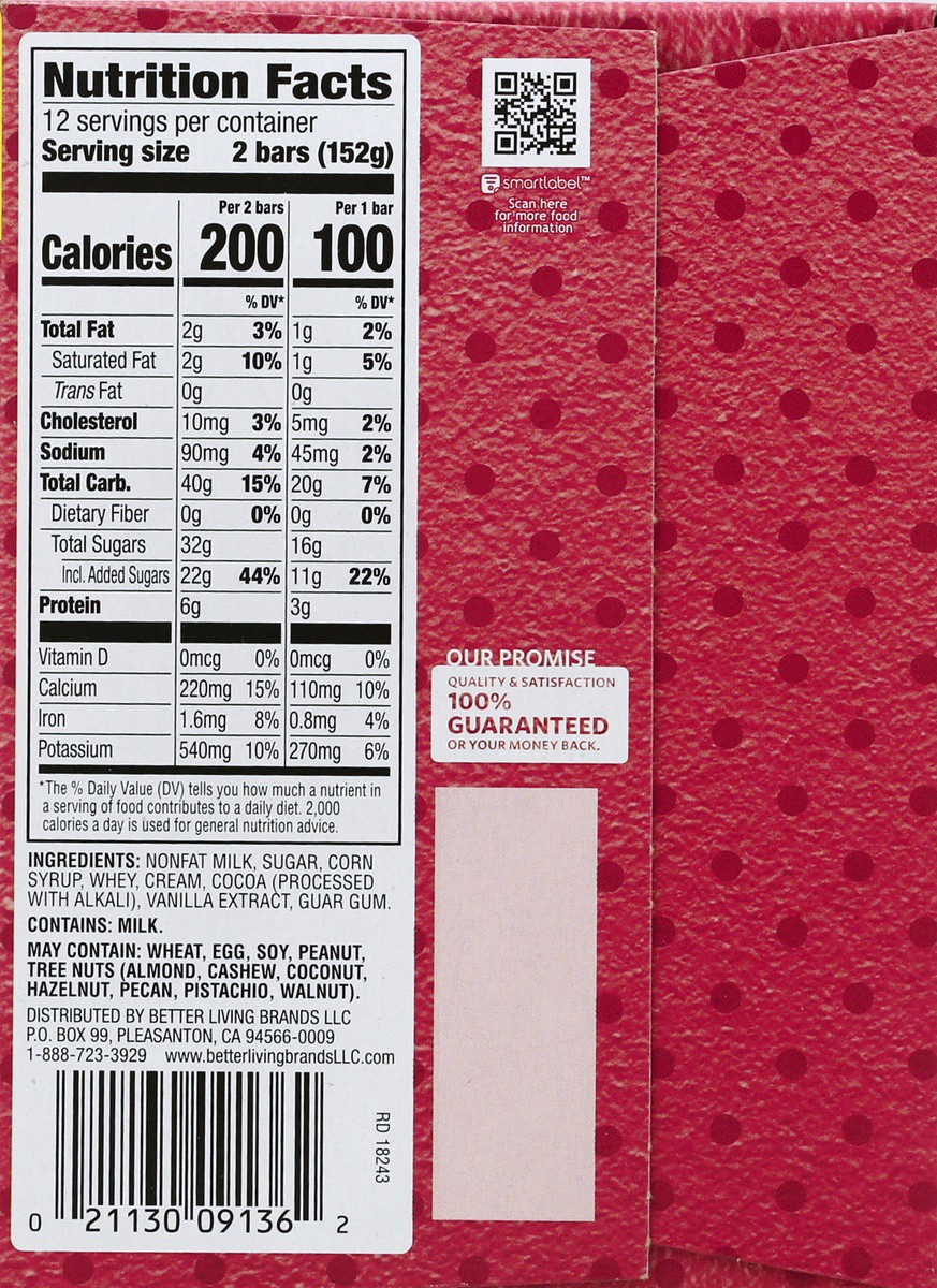 slide 3 of 4, Lucerne Dairy Farms Ice Cream Fudge Bars, 24 ct; 2.5 fl oz