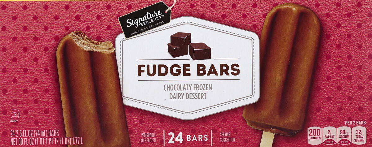 slide 4 of 4, Lucerne Dairy Farms Ice Cream Fudge Bars, 24 ct; 2.5 fl oz