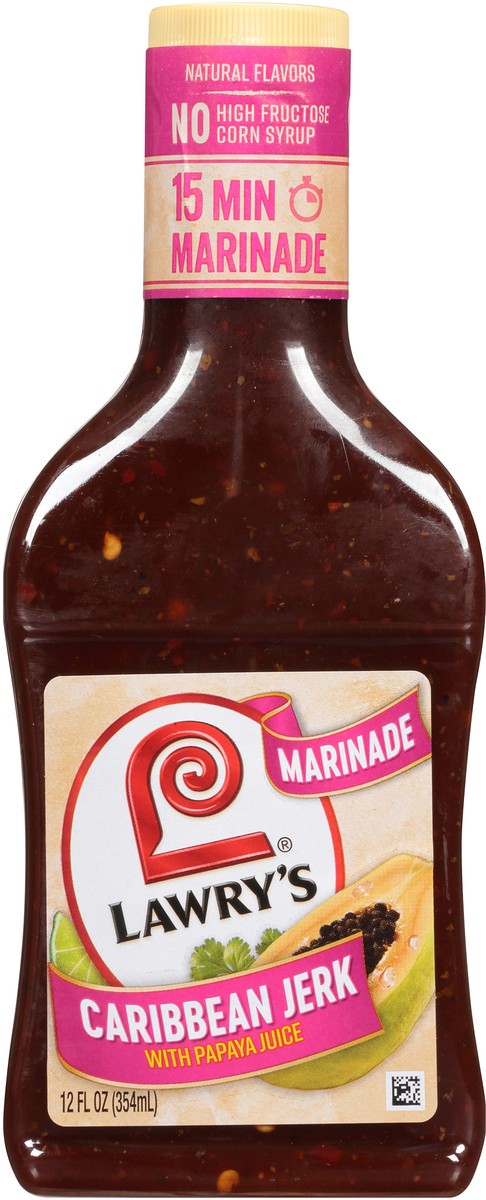 slide 6 of 13, Lawry's Marinade Caribbean Jerk, 12 fl oz