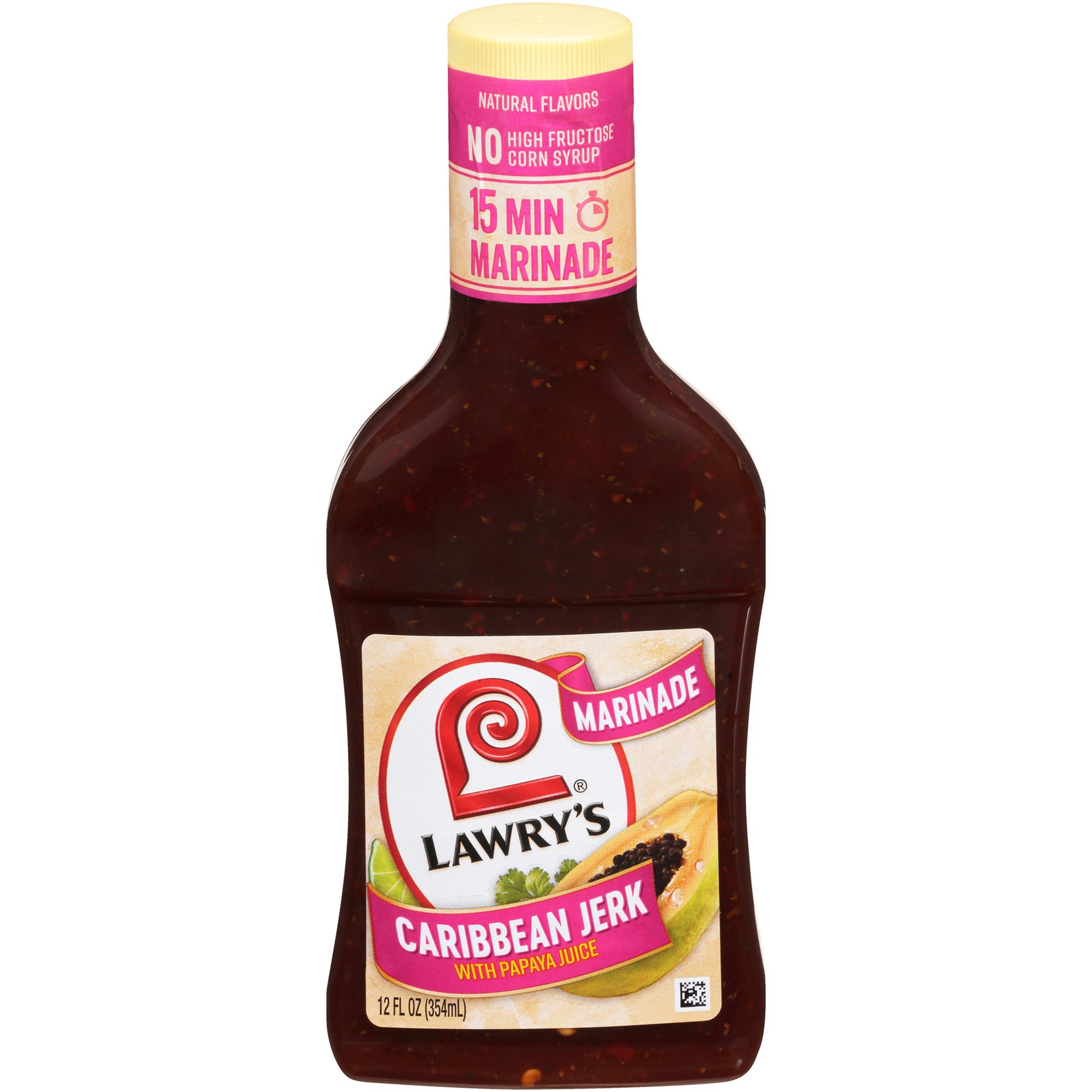 slide 1 of 13, Lawry's Marinade Caribbean Jerk, 12 fl oz