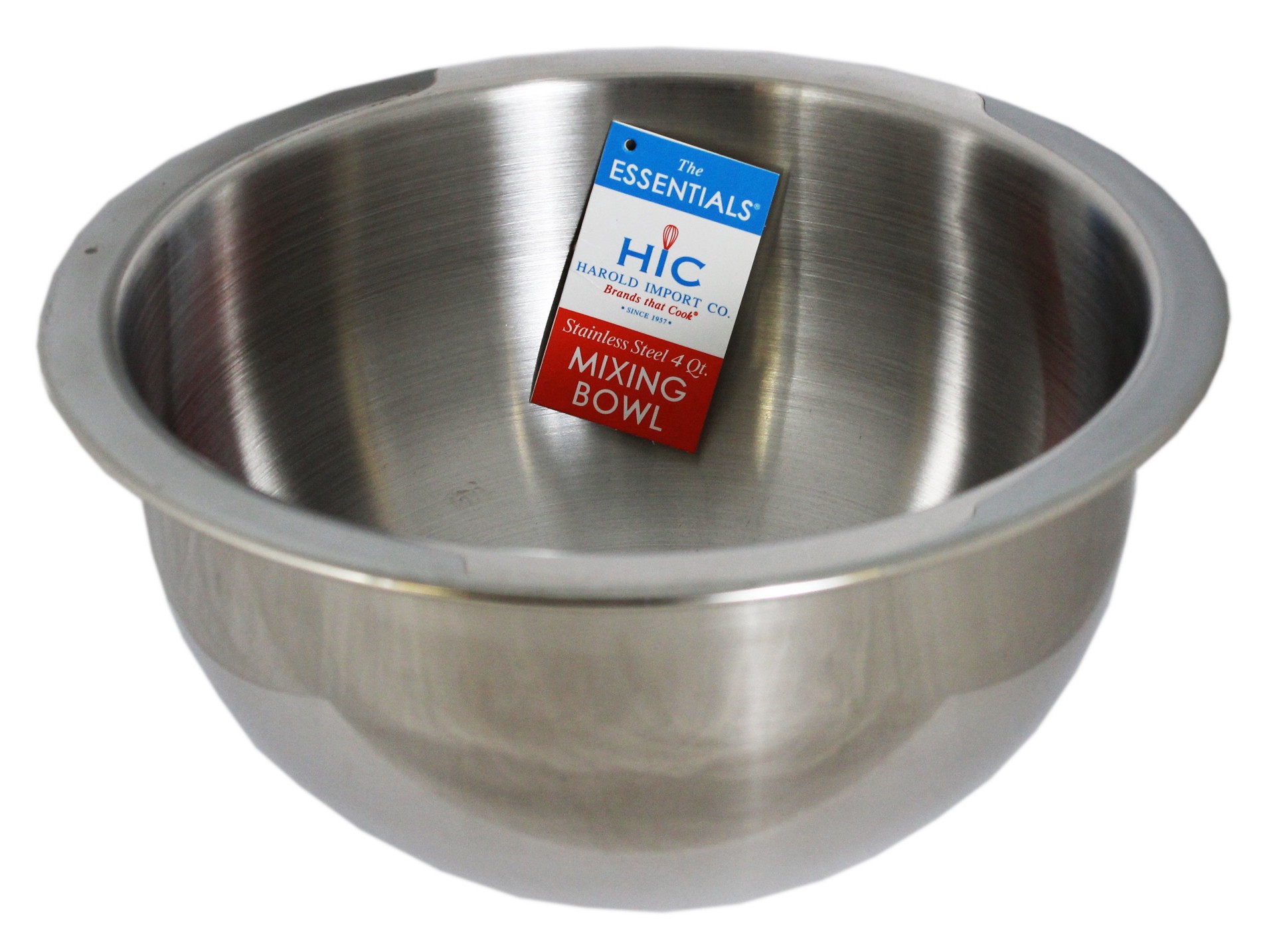 slide 1 of 1, Harold Import Co. Stainless Steel Mixing Bowl, 4 qt