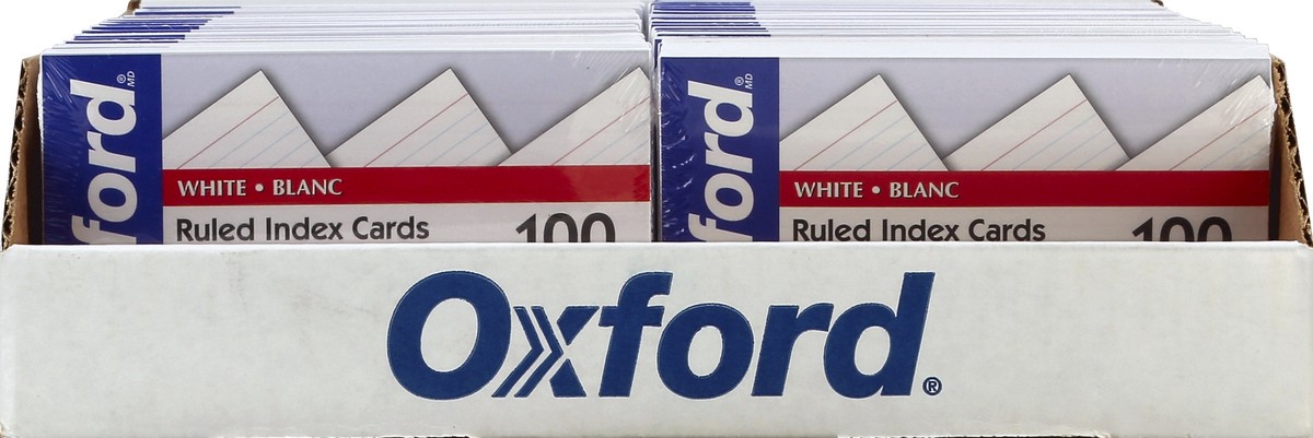 slide 2 of 2, Oxford Index Cards 100 ea, 100 ct