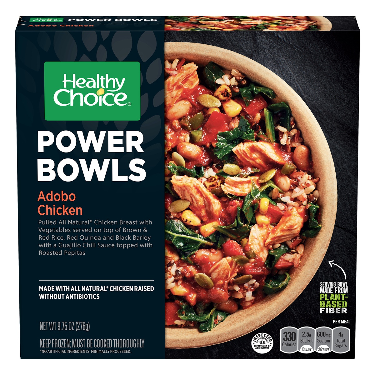 slide 1 of 1, Healthy Choice Adobo Chicken Power Bowls, 9.75 oz