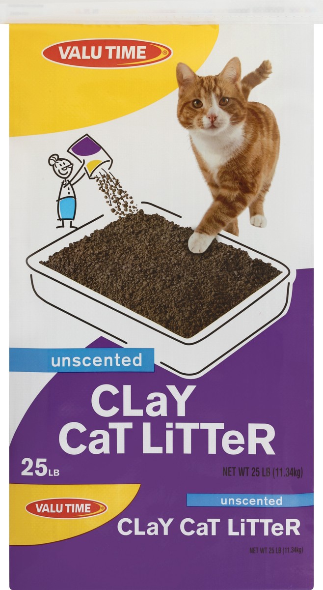 slide 5 of 6, Valu Time Cat Litter, 25 lb