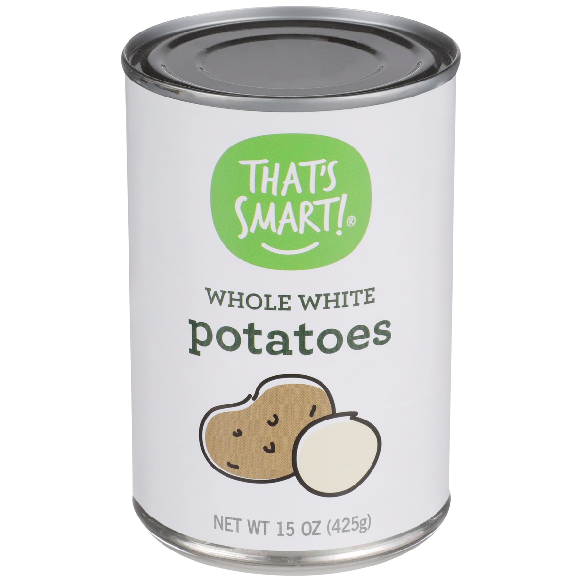 slide 1 of 1, That's Smart! Whole White Potatoes, 15 oz