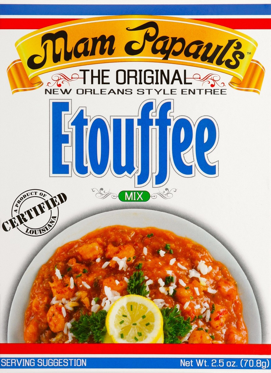 slide 4 of 4, Mam Papaul's Creole Etouffee Recipe Mix, 2.5 oz