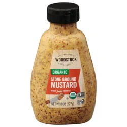 Woodstock Organic Stone Ground Mustard 8 oz
