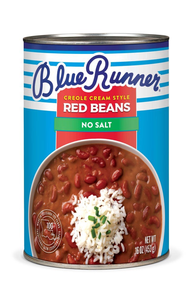 slide 1 of 1, Blue Runner Creole Cream Style Red Beans - 16 oz, 16 oz