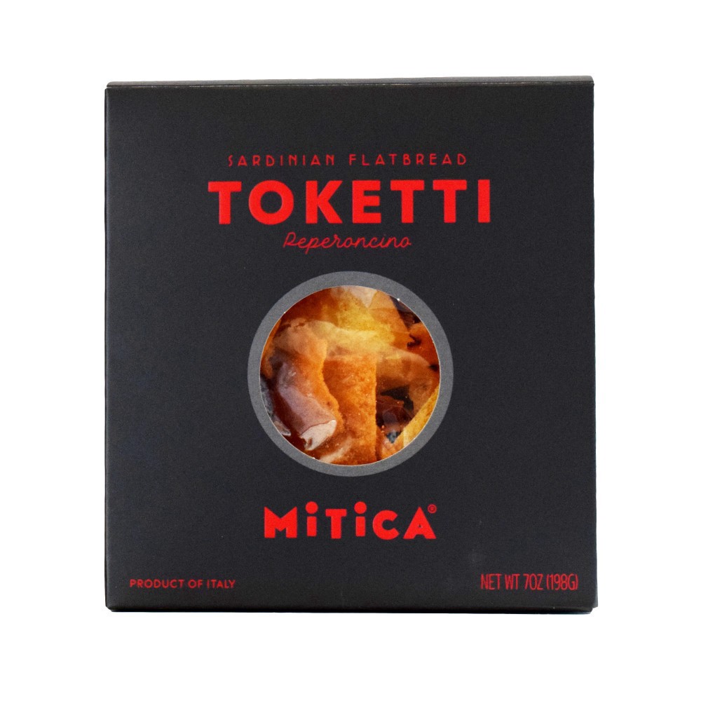 slide 3 of 3, Mitica Peperoncino Sardinaian Flatbread Toketti, 7 oz