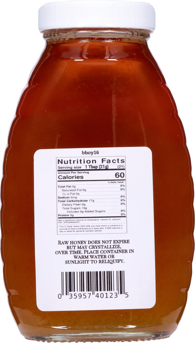 slide 9 of 14, Bee Boys Local & Unprocessed Wildflower & Clover Honey - 16 oz, 16 oz