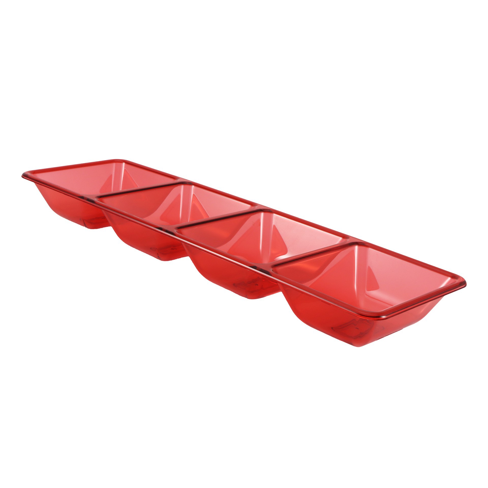 slide 2 of 3, 16.5" 4 Section Divided Tray By Celebrate It, 16.5 in x 5 in x 1.85 in