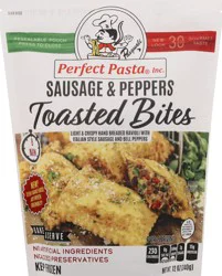 Perfect Pasta Sausage & Peppers Toasted Bites 12 oz