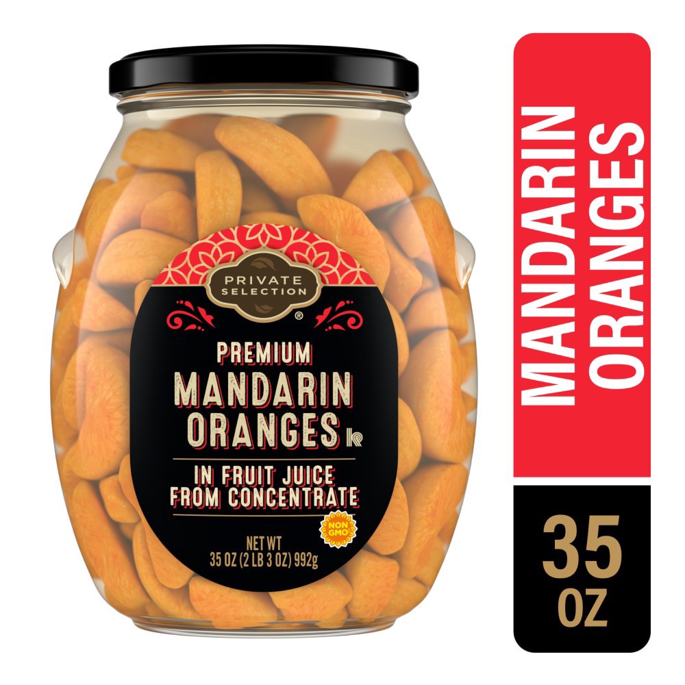 slide 1 of 2, Private Selection Premium Mandarin Oranges, 35 oz