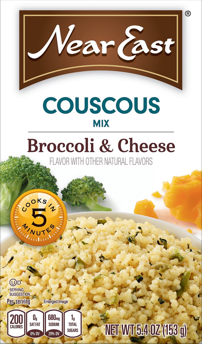 slide 6 of 6, Near East Couscous Mix Broccoli & Cheese 5.4 Oz, 5.4 oz