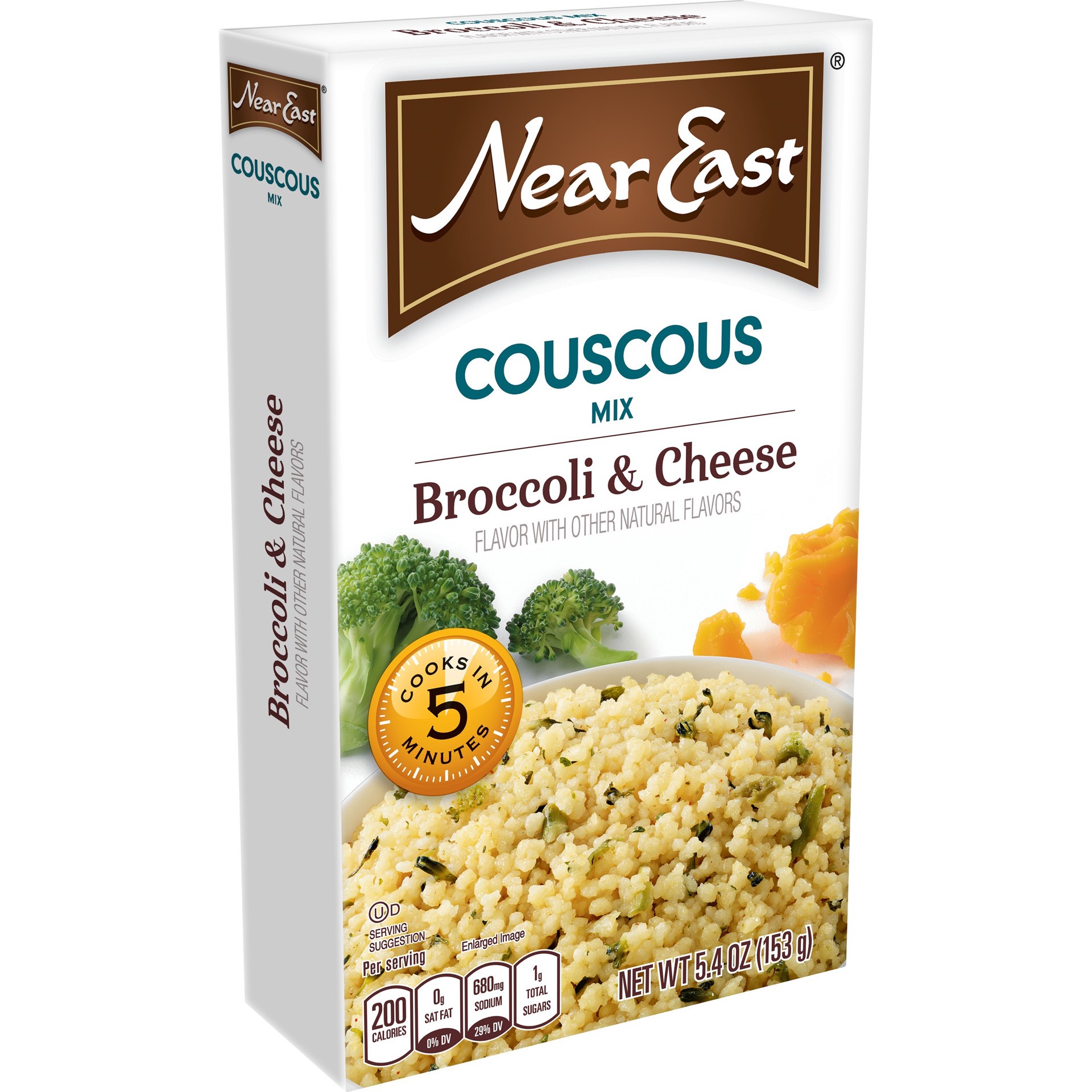 slide 1 of 6, Near East Couscous Mix Broccoli & Cheese 5.4 Oz, 5.4 oz