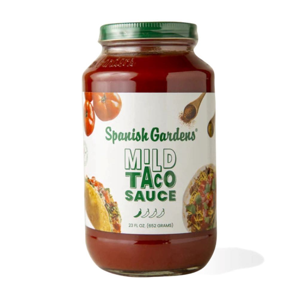slide 1 of 1, Spanish Gardens Mild Taco Sauce, 23 fl oz