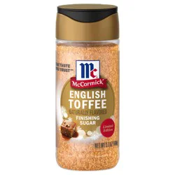 McCormick English Toffee Finishing Sugar, 3.7 oz