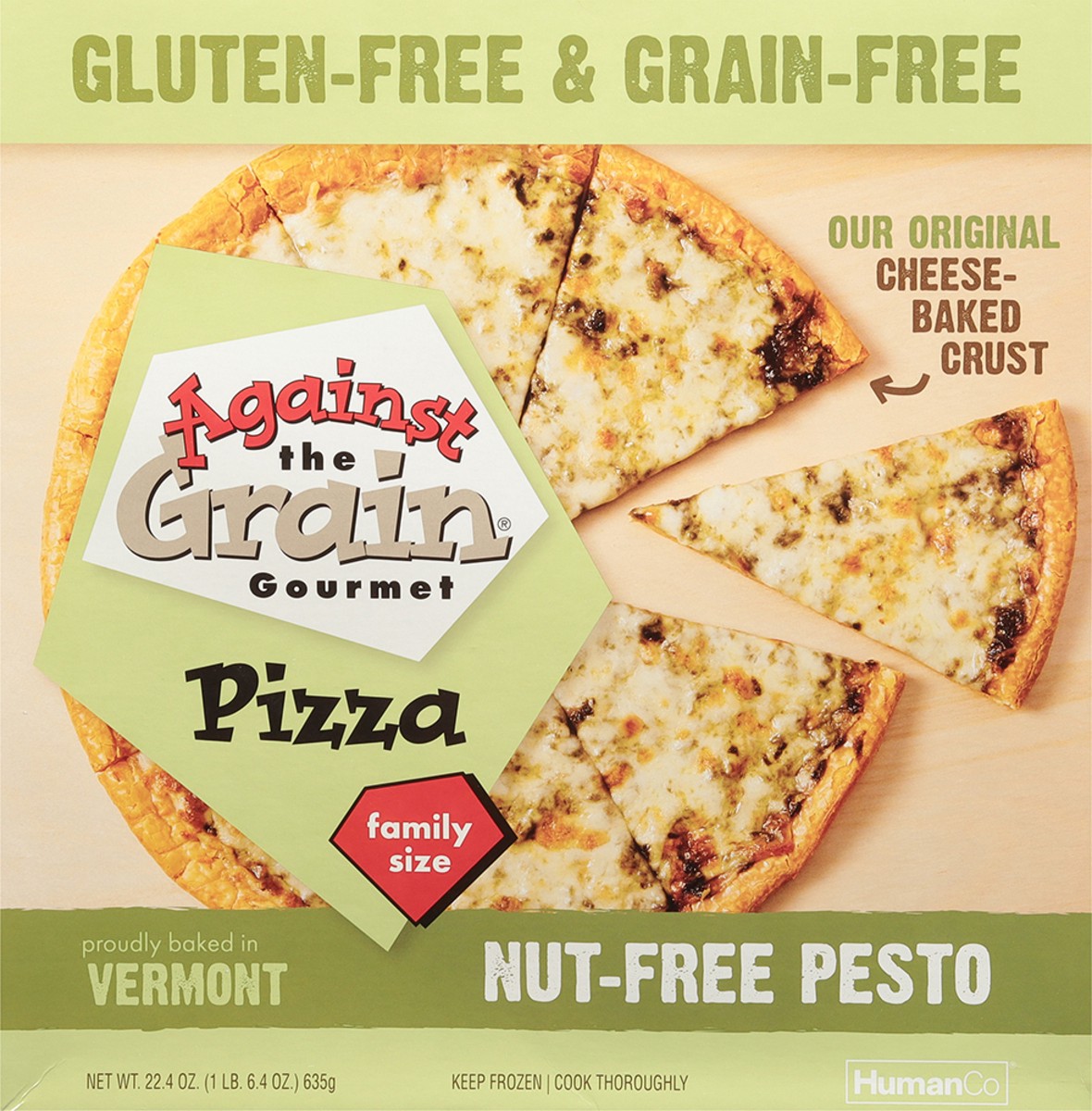 slide 6 of 9, Against The Grain Pesto Pizza, 22 oz