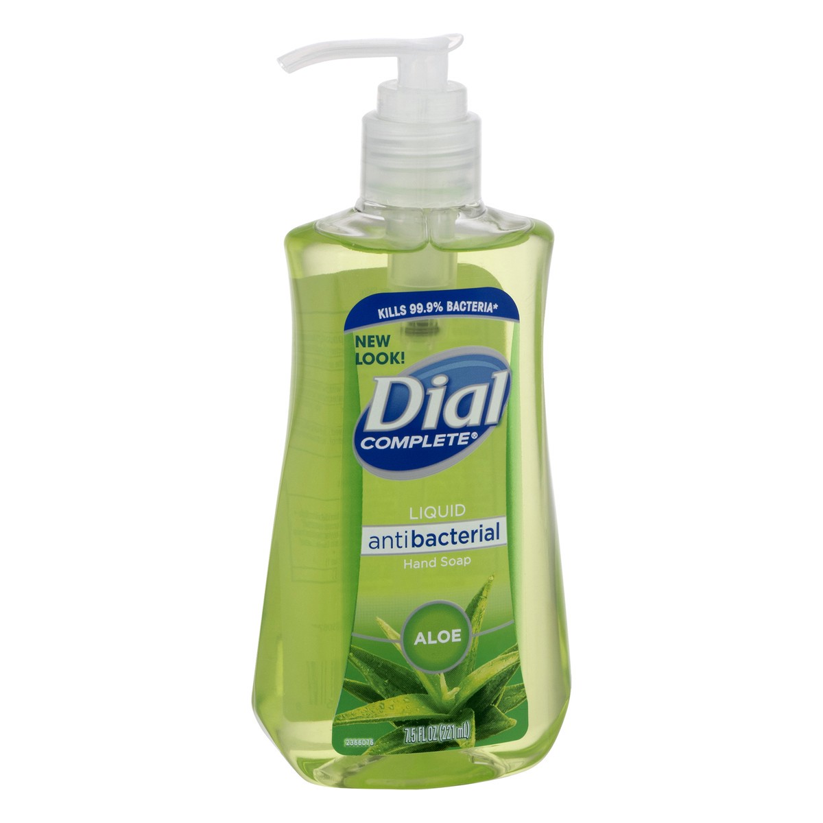 slide 4 of 9, Dial Complete Antibacterial Liquid Hand Soap, Aloe Scent, 7.5 fl oz, 7.50 fl oz