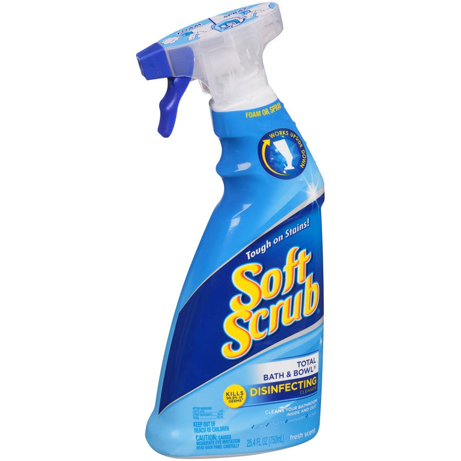 slide 2 of 6, Dial Soft Scrub Bath and Bowl Cleaner, 24 oz