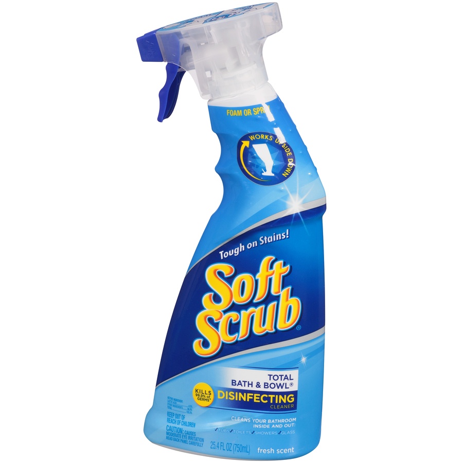 slide 3 of 6, Dial Soft Scrub Bath and Bowl Cleaner, 24 oz