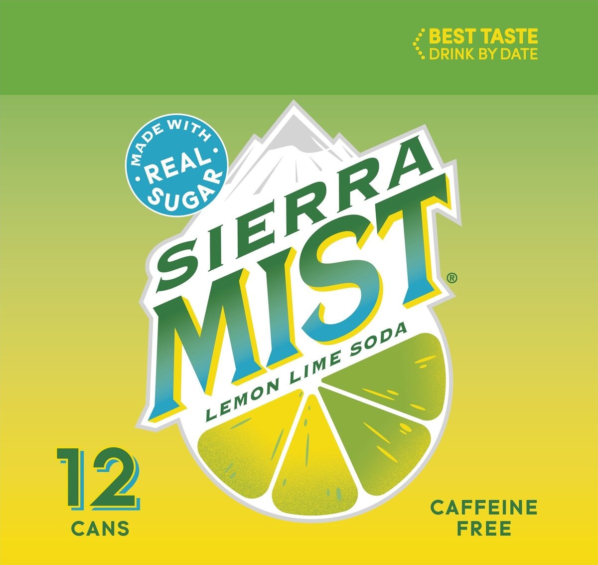 slide 4 of 8, Sierra Mist Twist Lemon Lime Soda, 12 ct; 12 oz