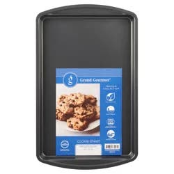 Grand Gourmet Medium Cookie Pan, Dark Grey, 10" x 15"