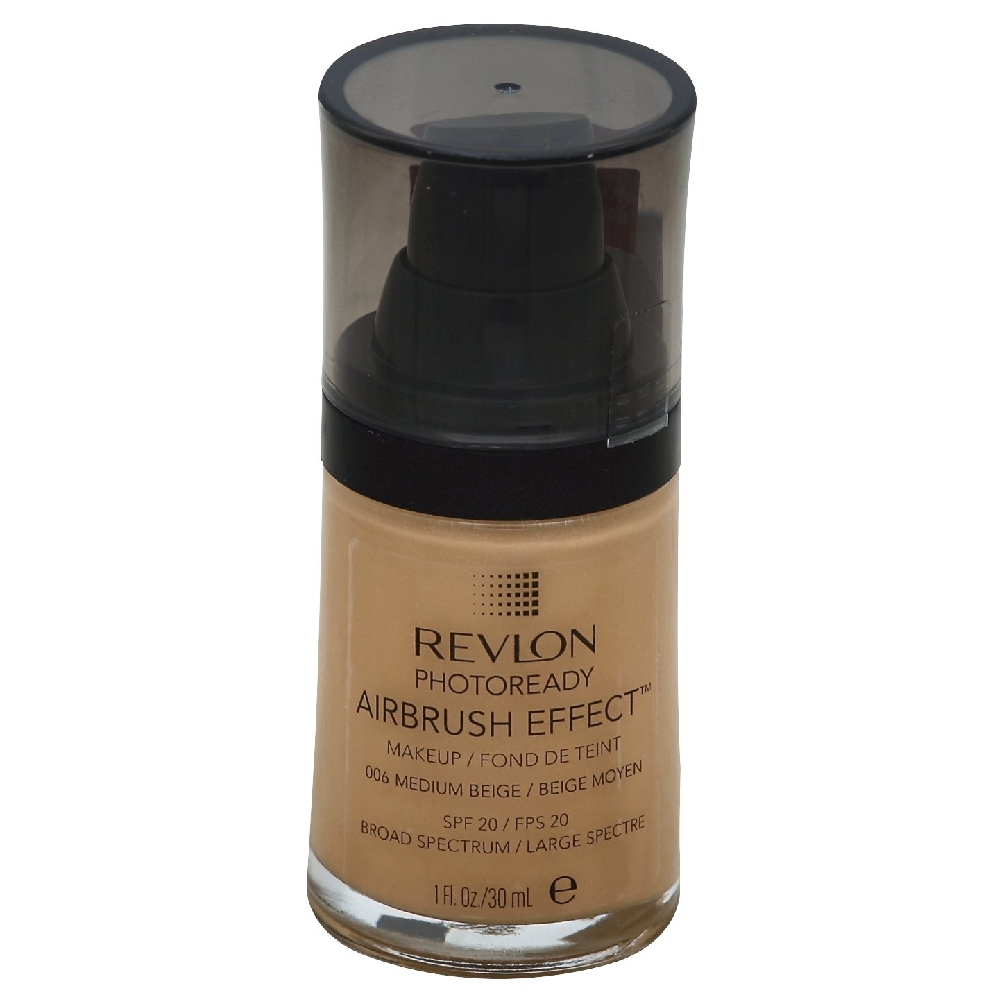 slide 1 of 2, Revlon Photoready Airbrush Effect Medium Beige Makeup, 1 oz