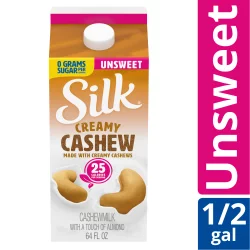 Silk Unsweetened Cashew Milk