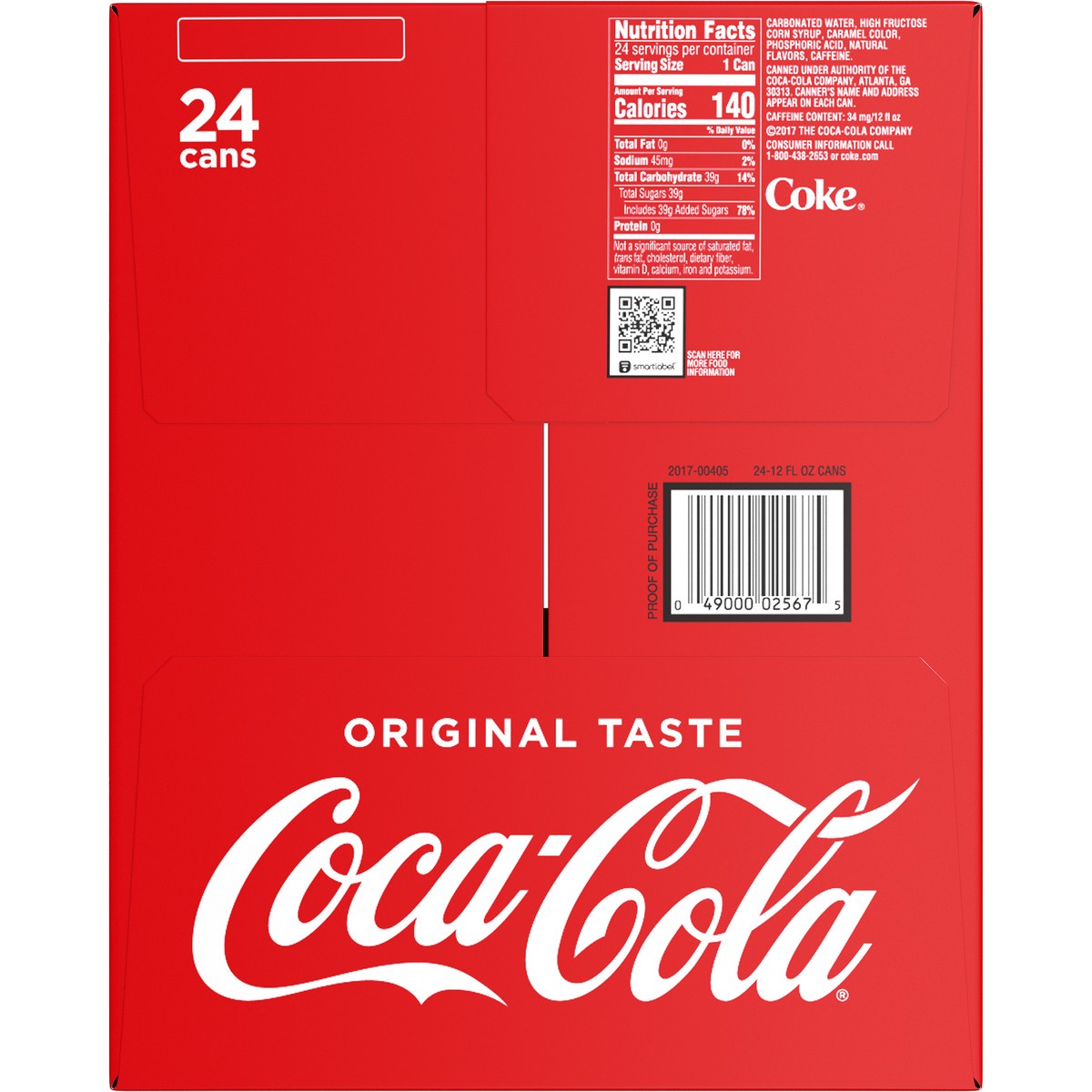 slide 7 of 8, Coca-Cola Soft Drink - 24 ct, 24 ct