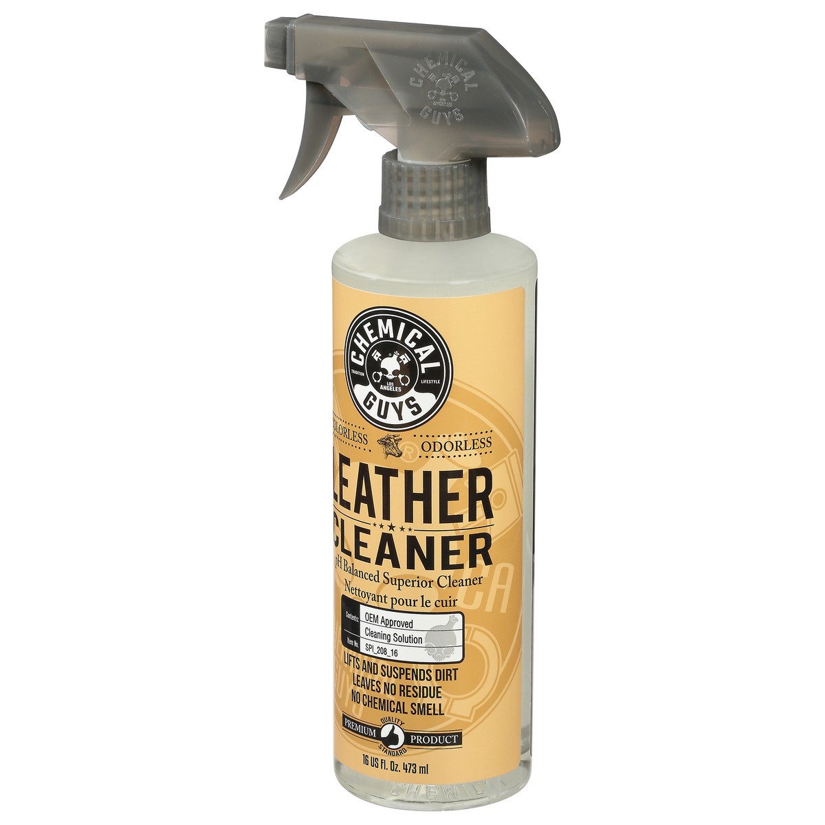 slide 11 of 13, Chemical Guys Odorless Colorless Leather Cleaner 16 fl oz, 16 fl oz