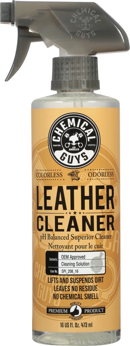 slide 2 of 13, Chemical Guys Odorless Colorless Leather Cleaner 16 fl oz, 16 fl oz