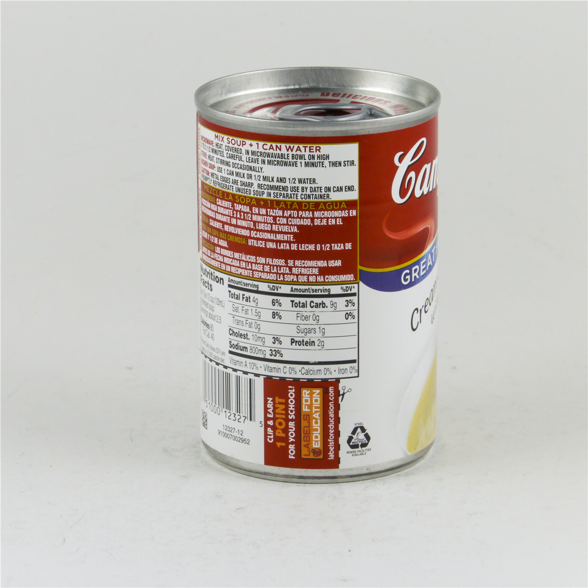 Campbell's Condensed Cream Of Chicken With Herbs Soup Shipt